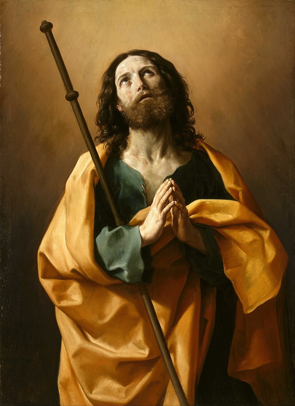 Saint Jacques le Majeur en prière, tableau attribué à Guido Reni